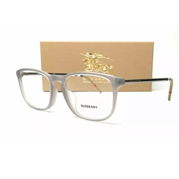 Burberry Men's Matte Grey Eyeglasses! - Picture 1 of 3